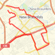 A run mapped on 01/14/2011