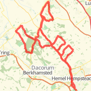 A ride mapped on 17/01/2011