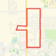 3.5 mile run normal lucinda annie dresser (with .5 mile added detour)