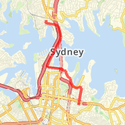 KRC to Blues Point Rd over the Sydney Harbour Bridge