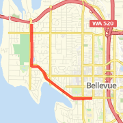 Lake Wa Blvd Out and Back