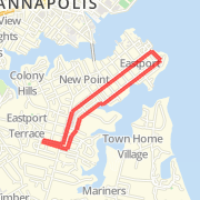 To the end of Eastport