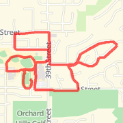 A run mapped on 01/25/2011