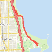 The Champions Run 2011 5K Route
