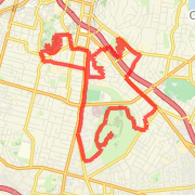 02/01/2011 Route Run route image