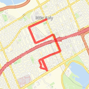 A run mapped on 01/31/2011