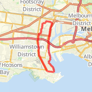 williamstown - ferguson st 16km