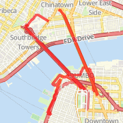 Manhattan to Brooklyn Bridge Park