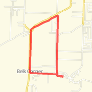 A run mapped on 02/05/2011