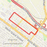 1.4 mile route (for laps)