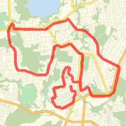 HP-Norwood-OT-Rivervale-OT-HP half marathon