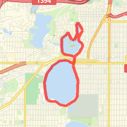 6 Mile two lake run