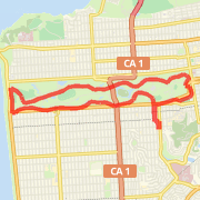 8.5 mile GG park training run