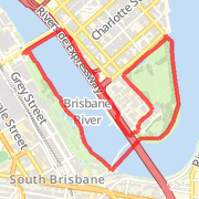 Cnr Alice &amp; Edward St, Botanic Gardens Path, Goodwill Bridge, South Bank, Victoria Bridge, North