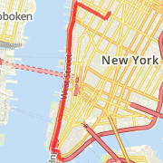 1 NY Plaza to 24thst &amp; 7th ave