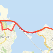 tamaki drive - with hill bit