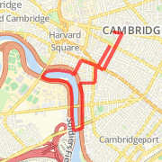 3mi around the river