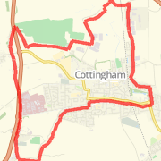 Cottingham 9.5 mile loop