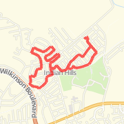 4.3 mile run