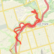 Thursday lapdogs ride - new don valley trail