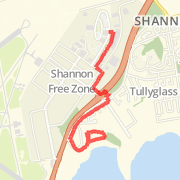 Shannon Grass Laps Route - From Westpark