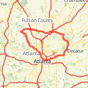 Marietta-Peachtree Battle-Skateescape route