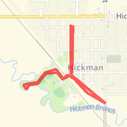 2 mile Hickman 