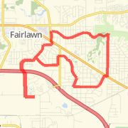 A run mapped on 02/15/2011