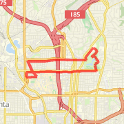 GA Tech Piedmont Park Run