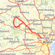 Concord-Carlisle Loop via MM/Mass Ave