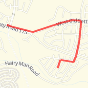 3 mile run