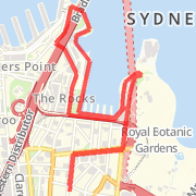 5 KM Run - 68 Pitt around Circular Quay