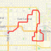 David Sweet Run route image