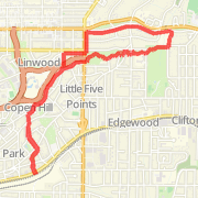 Inman morning run