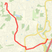 6-mile Walgreens Route