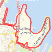 lunch time waterfront run
