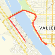 Mare Island total 6 miler out and back