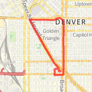 Denver 5k Training Run