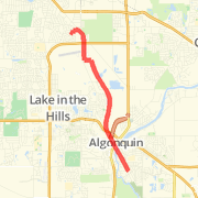 Bike path south Long run