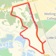 A run mapped on 02/21/2011 Run route image