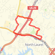 Maple Lawn 6.1 Mile Loop
