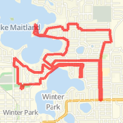 9 miles w/ water