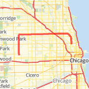 North and Halsted to Oak Park