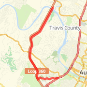 H 360 18.5 Mile Bike Route