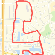 3 mile run