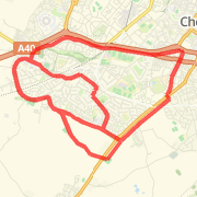 10.56 Long run via Chargrove Lane