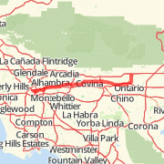 Los Angeles to Upland
