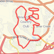 Briek Creek Country Club 6.18 miler