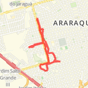 CORRIDA percurso feito em 27/02/2011