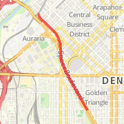 3 mile out and back Cherry Creek path